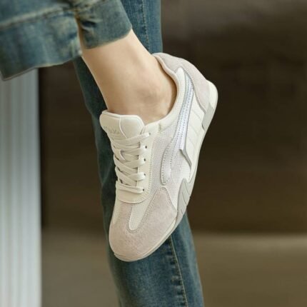 Suede Panel Sneaker
